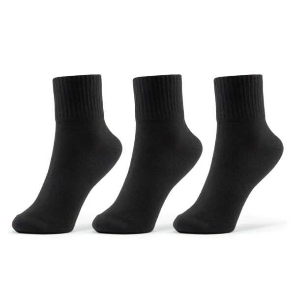 Socksy ถุงเท้าข้อยาวสีพื้น รุ่นBKKK (เซ็ท12คู่) - Image 2