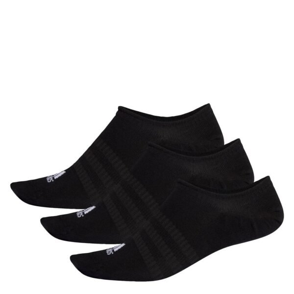 adidas เทรนนิง ถุงเท้าซ่อนขอบ Unisex สีดำ DZ9416