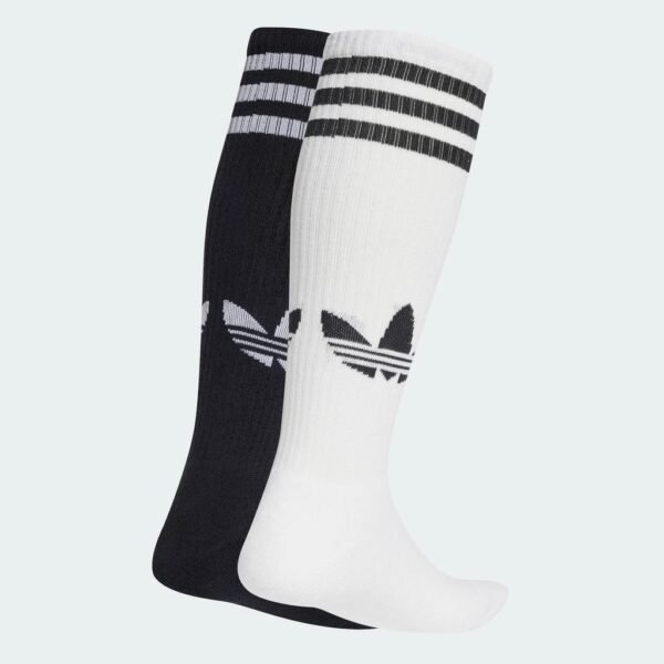 adidas ไลฟ์สไตล์ ถุงเท้ายาวระดับเข่า (2 คู่) Unisex JC8878 - Image 3