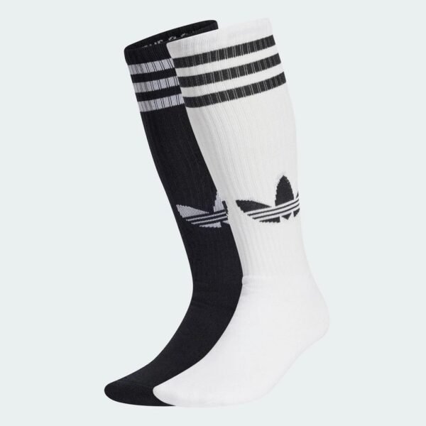 adidas ไลฟ์สไตล์ ถุงเท้ายาวระดับเข่า (2 คู่) Unisex JC8878 - Image 2