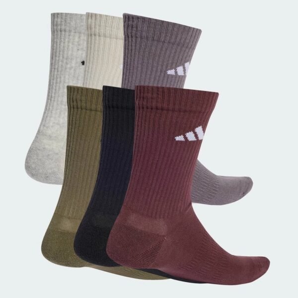 adidas ไลฟ์สไตล์ ถุงเท้าความยาวครึ่งแข้งนุ่มสบาย (6 คู่) Unisex JP1716 - Image 2