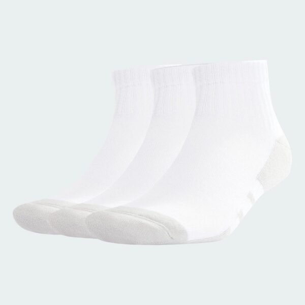 adidas เทรนนิง ถุงเท้ายาวสี่ส่วน Essentials CLIMACOOL (3 คู่) Unisex สีขาว JD9568