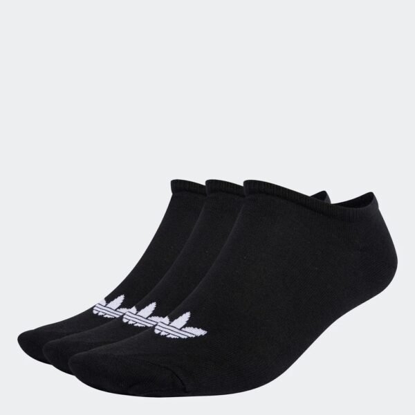 adidas Lifestyle TREFOIL LINER SOCKS - 3 PAIRS Unisex Black S20274