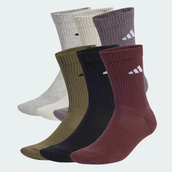 adidas ไลฟ์สไตล์ ถุงเท้าความยาวครึ่งแข้งนุ่มสบาย (6 คู่) Unisex JP1716 - Image 3