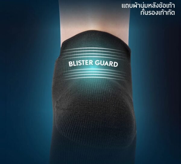GQ SMELLBLOCK™ Socks Every Day Ankle ถุงเท้าบล็อกกลิ่น ถุงเท้าหุ้มข้อ รุ่นอเวรี่เดย์ สีเทา แพ็ค 3 - Image 2