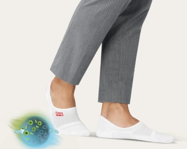 GQ SMELLBLOCK™ Sock Every Day No Show Collection ถุงเท้าบล็อกกลิ่น ลดกลิ่นเท้าเหม็น ถุงเท้าข้อสั้น รุ่นอเวรี่เดย์