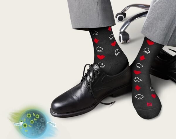 GQ SMELLBLOCK™ Sock Work Day Collection ถุงเท้าบล็อกกลิ่น ลดกลิ่นเท้าเหม็น ถุงเท้าทำงาน รุ่นเวิร์คเดย์คอลเลกชัน